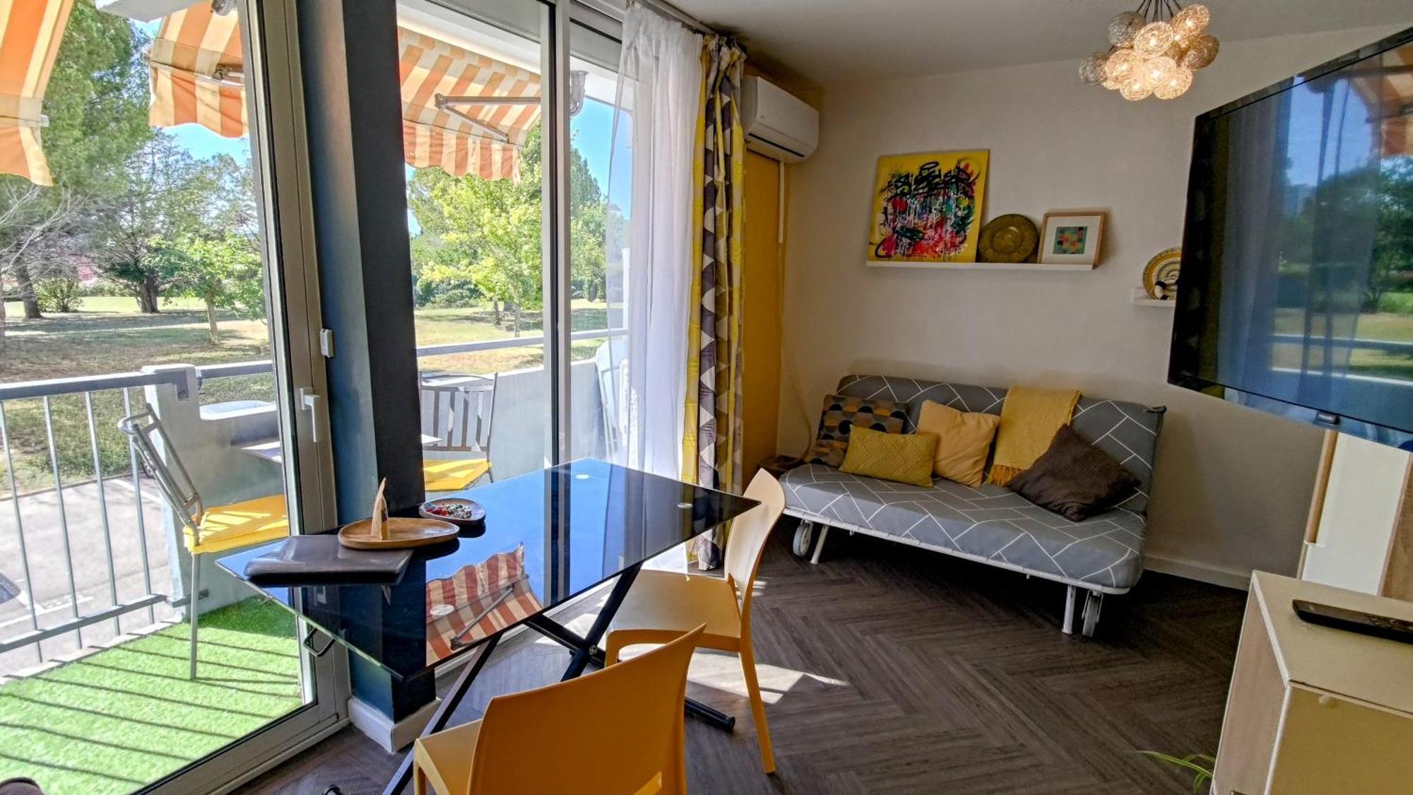Studio Soleil Et Verdure - Montpellier Celleneuve Εξωτερικό φωτογραφία